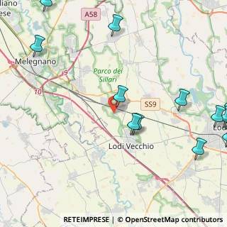 Mappa 8CF2+72, 26838 Tavazzano con Villavesco LO, Italia (6.51143)