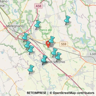 Mappa 8CF2+72, 26838 Tavazzano con Villavesco LO, Italia (3.51727)
