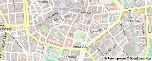 Mappa Vercelli