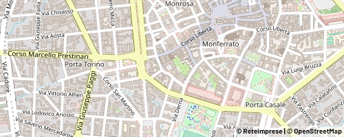 Mappa Vercelli