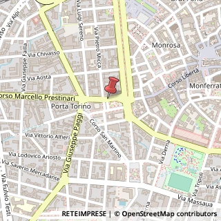 Mappa Via Antonio Rosmini, 2, 13100 Vercelli, Vercelli (Piemonte)