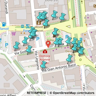 Mappa Piazza Pietro Paietta Nedo, 13100 Vercelli VC, Italia (0.06333)