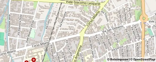 Mappa Vigevano