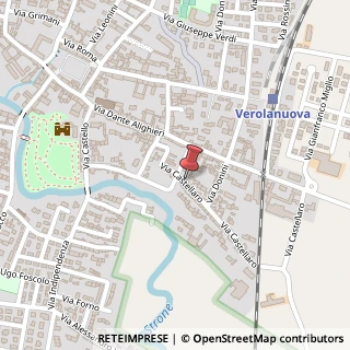 Mappa Via Castellaro, 13, 25028 Verolanuova, Brescia (Lombardia)
