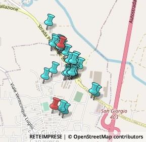 Mappa Strada Caluso-Ozegna, 10090 San Giorgio Canavese TO, Italia (0.28519)