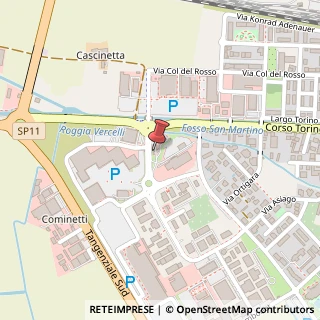Mappa Via Torino, 37, 13100 Vercelli, Vercelli (Piemonte)