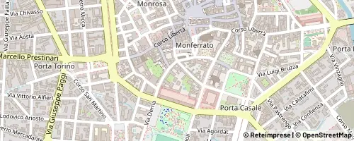 Mappa Vercelli
