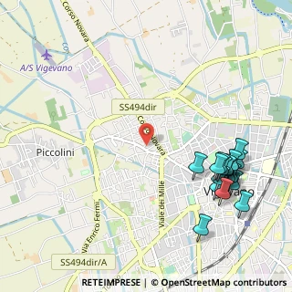 Mappa Via Vercelli, 27029 Vigevano PV, Italia (1.30471)