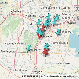 Mappa SS 16 Adriatica, 35020 Mezzavia PD (11.7525)