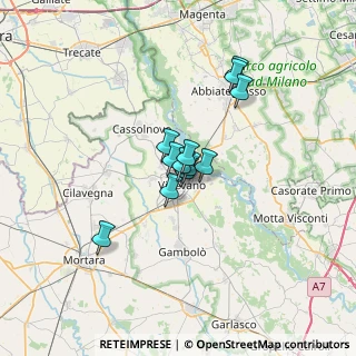 Mappa Via Isonzo, 27029 Vigevano PV, Italia (4.17167)