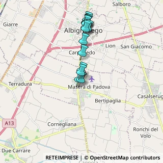 Mappa Via IV Novembre, 35020 Maserà di Padova PD, Italia (1.76714)