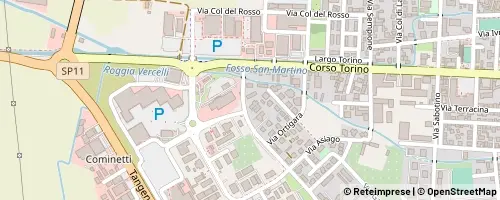 Mappa Vercelli