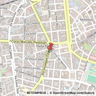 Mappa Via Giuseppe Paggi, 5, 13100 Vercelli, Vercelli (Piemonte)