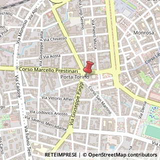 Mappa Piazza Mazzucchelli, 13100 Vercelli VC, Italia, 13100 Vercelli, Vercelli (Piemonte)