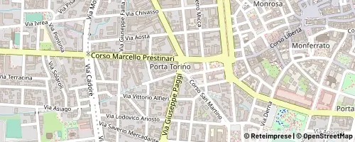 Mappa Vercelli