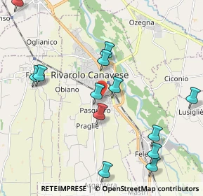 Mappa Via Alfredo D'Andrade, 10086 Rivarolo Canavese TO, Italia (2.63333)