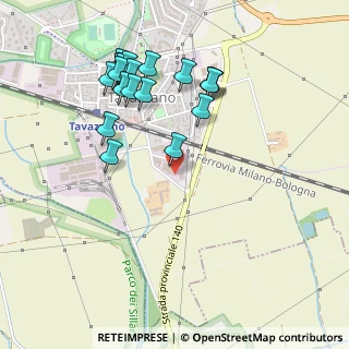 Mappa Via delle Industrie, 26838 San Zenone al Lambro MI, Italia (0.5225)