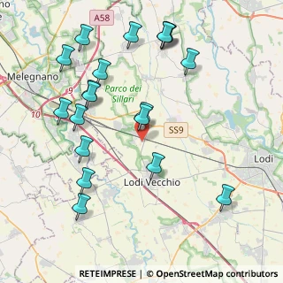 Mappa Via delle Industrie, 26838 San Zenone al Lambro MI, Italia (4.59526)