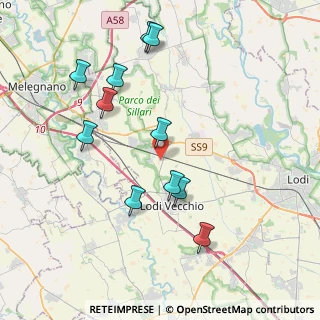 Mappa Via delle Industrie, 26838 San Zenone al Lambro MI, Italia (4.03545)