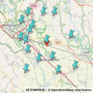Mappa Via delle Industrie, 26838 San Zenone al Lambro MI, Italia (4.72688)