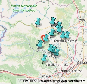 Mappa Regione Molino Avvocato, 10070 Corio TO, Italia (10.639)