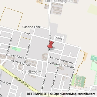 Mappa Via tomasina 36, 46040 Guidizzolo, Mantova (Lombardia)