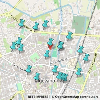Mappa Via Giovanni Francesco Garrone, 27029 Vigevano PV, Italia (0.5785)