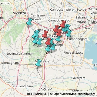 Mappa SS 16 Adriatica, 35020 Località Produttiva PD (10.24)