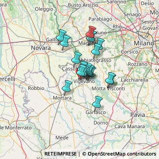 Mappa Via Ciriè, 27029 Vigevano PV, Italia (8.7085)