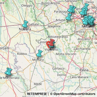Mappa Via Ciriè, 27029 Vigevano PV, Italia (25.4785)