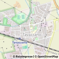 Mapa Tavazzano con Villavesco