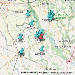 Mappa Strada Fossana, 27029 Vigevano PV, Italia (6.49368)