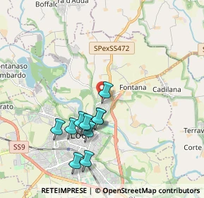 Mappa Via Cavalleggeri di Lodi, 26900 Lodi LO, Italia (1.79727)