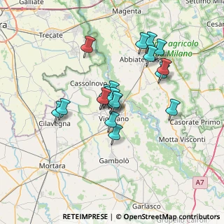 Mappa Via Orti, 27029 Vigevano PV, Italia (5.4555)