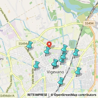 Mappa Via Orti, 27029 Vigevano PV, Italia (1.01273)