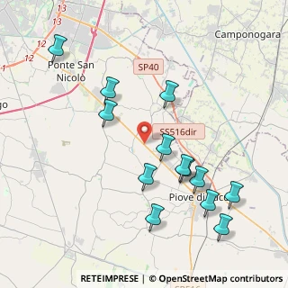Mappa Via Padana, 35020 Sant'Angelo di Piove di Sacco PD, Italia (4.26308)