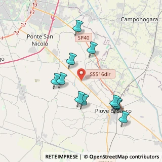 Mappa Via Padana, 35020 Sant'Angelo di Piove di Sacco PD, Italia (3.78909)