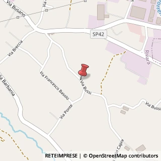 Mappa Via Bussi, 21, 10080 Rivara, Torino (Piemonte)