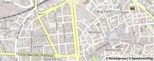Mappa Vercelli