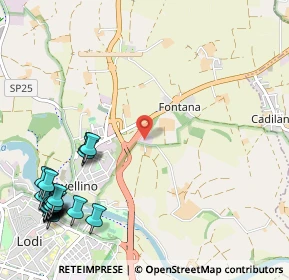 Mappa Cascina Incantonata, 26900 Lodi LO, Italia (1.5485)