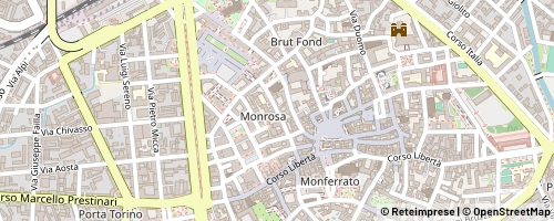 Mappa Vercelli