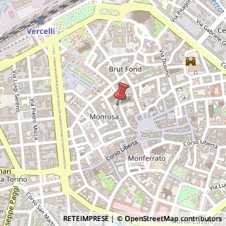 Mappa Via Galileo Ferraris, 63, 13100 Vercelli, Vercelli (Piemonte)
