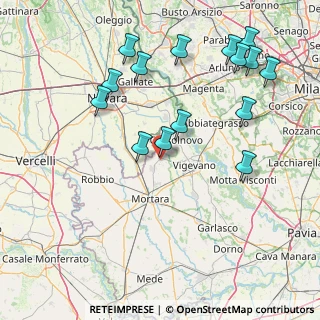 Mappa Via Primo Maggio, 27020 Gravellona Lomellina PV, Italia (17.99933)