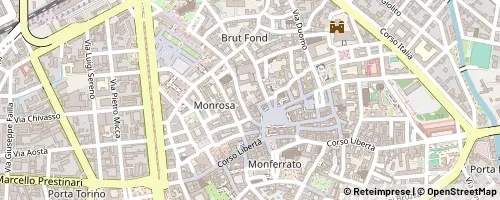 Mappa Vercelli