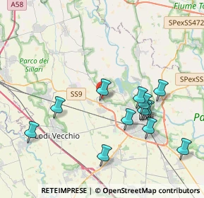 Mappa SS9, 26836 Montanaso lombardo LO, Italia (4.01083)