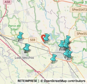 Mappa SS9, 26836 Montanaso lombardo LO, Italia (3.84)