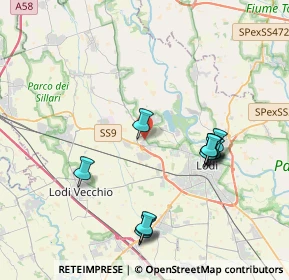 Mappa SS9, 26836 Montanaso lombardo LO, Italia (3.95364)