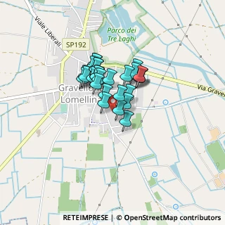 Mappa Via Cavallotti, 27020 Gravellona Lomellina PV, Italia (0.27643)