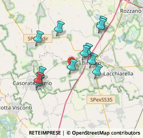 Mappa Via Sitia Yomo, 20080 Vernate MI, Italia (3.3075)