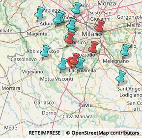 Mappa Via Sitia Yomo, 20080 Vernate MI, Italia (14.52188)